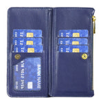 BINFEN COLOR BF Style-15 til Samsung Galaxy A35 5G Etui Lynlåslomme Telefonstativ Cover
