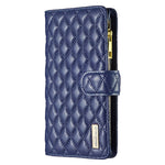BINFEN COLOR BF Style-15 til Samsung Galaxy A35 5G Etui Lynlåslomme Telefonstativ Cover