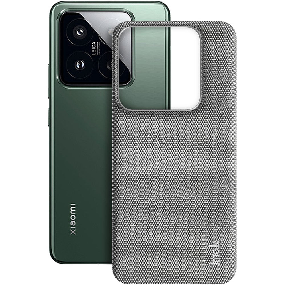 IMAK Ruiyi Series for Xiaomi 14 Case Cloth Texture Anti-scratch Phone Back Cover