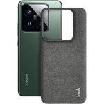 IMAK Ruiyi-serien för Xiaomi 14 Pro-skal med PU-läderbeläggning och PC-tygtextur för mobil