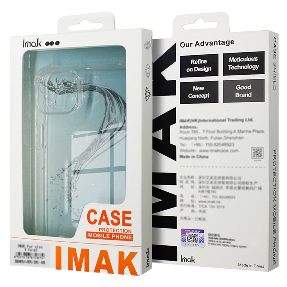 IMAK For Honor X50i+ 5G TPU Case Anti-drop Airbag Corner Phone Cover