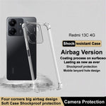IMAK For Xiaomi Redmi 13C / Poco C65 4G Case Airbag Protection Phone TPU Cover