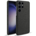Phone Cover for Samsung Galaxy S24 Ultra Case Dustproof Cloth+PC Phone Shell