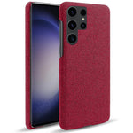 Phone Cover for Samsung Galaxy S24 Ultra Case Dustproof Cloth+PC Phone Shell
