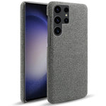 Phone Cover for Samsung Galaxy S24 Ultra Case Dustproof Cloth+PC Phone Shell