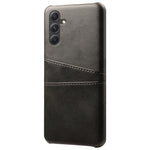 For Samsung Galaxy S24+ Cell Phone Case PU+Hard PC Anti-scratch Card Holder Back Shell