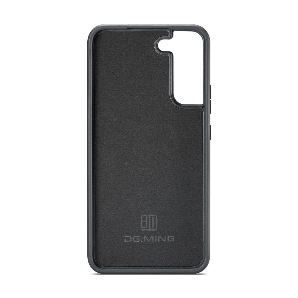 DG.MING For Samsung Galaxy S22+ 5G Phone Case PU Leather Coating Phone Cover