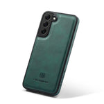 DG.MING For Samsung Galaxy S22+ 5G Phone Case PU Leather Coating Phone Cover