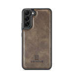 DG.MING For Samsung Galaxy S22+ 5G Phone Case PU Leather Coating Phone Cover