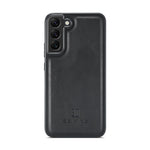 DG.MING For Samsung Galaxy S22+ 5G Phone Case PU Leather Coating Phone Cover