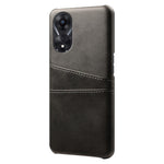 For Oppo A38 4G / A18 4G Case Drop-proof PU Leather+PC Phone Protector with 2 Card Holders
