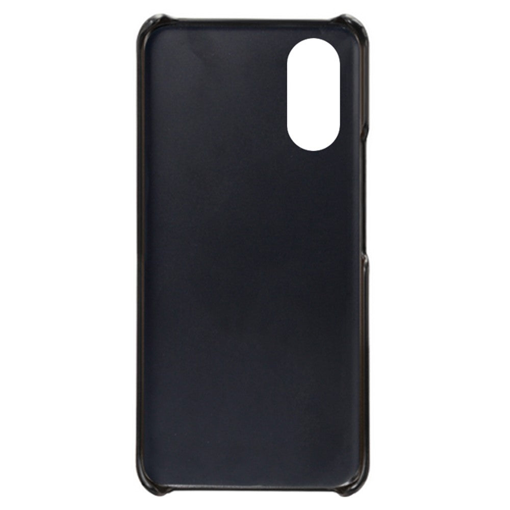 For Oppo A38 4G / A18 4G Case Drop-proof PU Leather+PC Phone Protector with 2 Card Holders