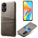 For Oppo A38 4G / A18 4G Case Drop-proof PU Leather+PC Phone Protector with 2 Card Holders