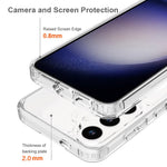 For Samsung Galaxy S24 Magnetic Case Acrylic+TPU Cover