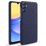 Til Samsung Galaxy A15 5G Cover Slankt Stødabsorberende Stof+PC Smartphone Cover
