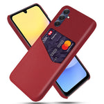 Til Samsung Galaxy A15 5G Mobiltelefoncover Stoftekstur PU+PC Bagcover