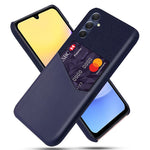 Til Samsung Galaxy A15 5G Mobiltelefoncover Stoftekstur PU+PC Bagcover