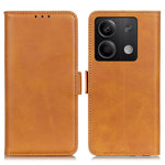 Xiaomi Redmi Note 13 5G / 13 5G (Kina) Läderfodral Magnetiskt Spänne Plånboksfodral