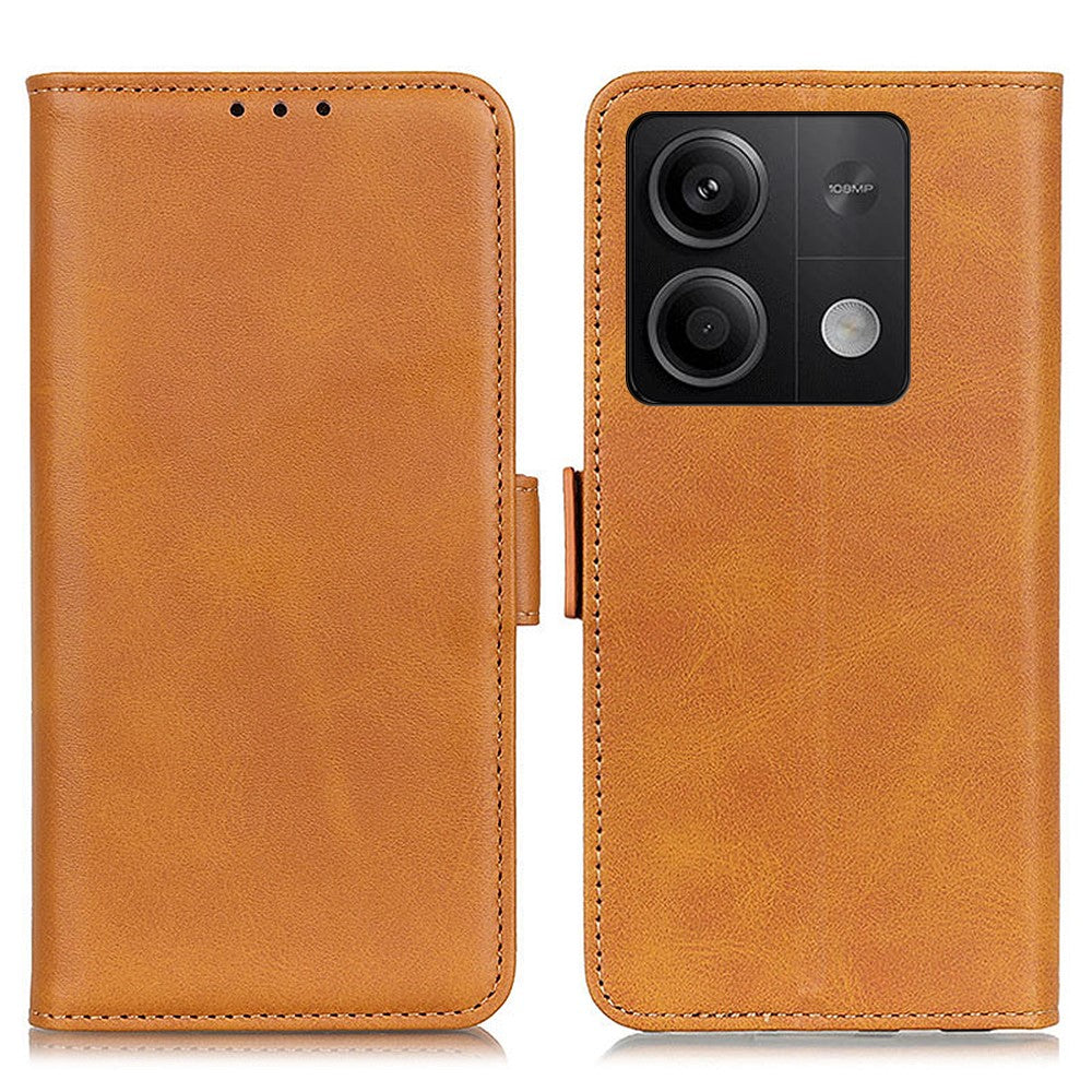 Xiaomi Redmi Note 13 5G / 13 5G (Kina) Läderfodral Magnetiskt Spänne Plånboksfodral