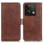 For Xiaomi Redmi Note 13 5G / 13 5G (China) Leather Case Magnetic Clasp Wallet Phone Cover