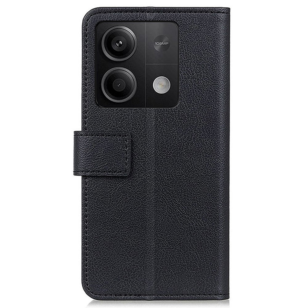 For Xiaomi Redmi Note 13 5G / 13 5G (China) Case PU Leather Shockproof Phone Wallet Cover