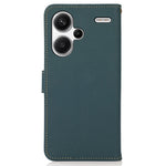 KHAZNEH For Xiaomi Redmi Note 13 Pro+ 5G Cell Phone Case Genuine Cow Leather Wallet Stand Protective Cover