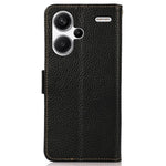 KHAZNEH For Xiaomi Redmi Note 13 Pro+ 5G Wallet Phone Case RFID Blocking Stand View Cover