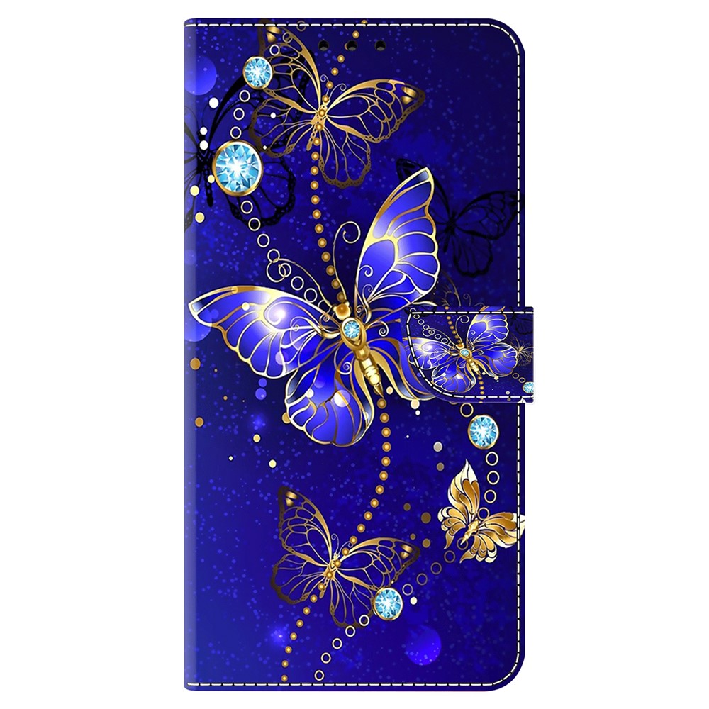 For Samsung Galaxy S24 Case 3D Pattern Printing Anti-drop Leather Cover