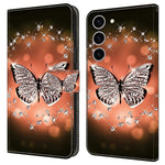 For Samsung Galaxy S24 Case 3D Pattern Printing Anti-drop Leather Cover