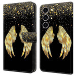 For Samsung Galaxy S24 Case 3D Pattern Printing Anti-drop Leather Cover