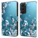 For Samsung Galaxy S24+ Case Stand Wallet Leather Cover with 3D Pattern Printing