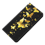 For Samsung Galaxy S24 Leather Phone Case Flip Wallet 3D Pattern Printing Cover