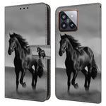 For Xiaomi 14 Pro Leather Phone Case Wallet 3D Pattern Design Cover