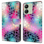 For Xiaomi Redmi 13C 4G / 13C 5G / Poco C65 4G / Poco M6 5G / 13R 5G Phone Case PU Leather 3D Pattern Flip Folio Cover