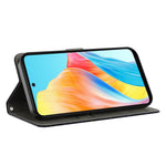 Oppo A98 5G / A1 5G PU-läderfodral med 3D-mönster, mobilmobilskal