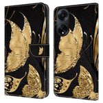 Oppo A98 5G / A1 5G PU-läderfodral med 3D-mönster, mobilmobilskal
