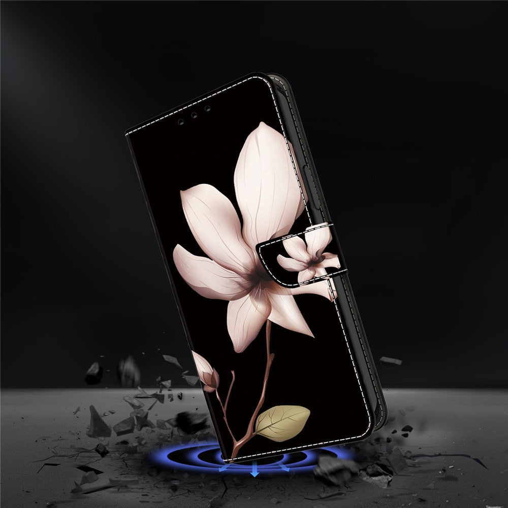 Xiaomi 14 Plånboksfodral med 3D-mönster i PU-läder, stativ och mobilfodral