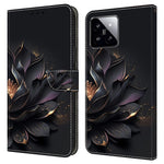 Xiaomi 14 Plånboksfodral med 3D-mönster i PU-läder, stativ och mobilfodral