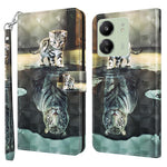For Xiaomi Redmi 13C 4G / 13C 5G / Poco C65 4G / Poco M6 5G / 13R 5G Phone Case PU Leather 3D Pattern Stand Cover