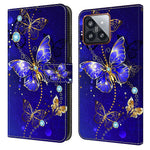 For Xiaomi 14 Pro Case 3D Pattern Printing Wallet Phone Leather Cover