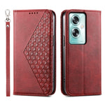 For Oppo A79 5G / A2 5G Case Calf Texture PU Leather+TPU Stand Phone Cover