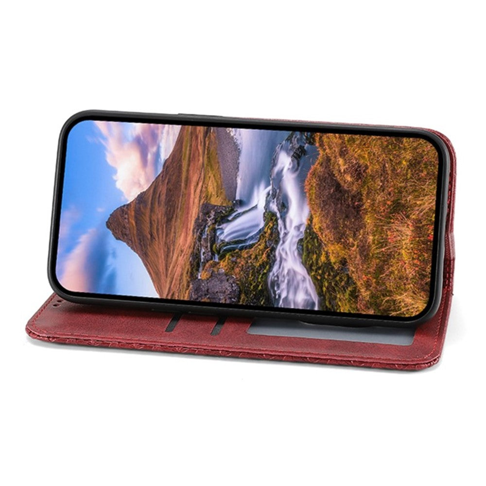 For Oppo A79 5G / A2 5G Case Calf Texture PU Leather+TPU Stand Phone Cover