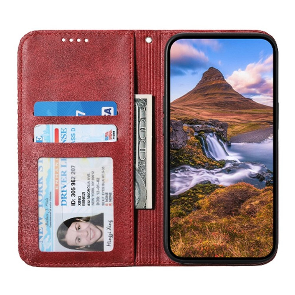For Oppo A79 5G / A2 5G Case Calf Texture PU Leather+TPU Stand Phone Cover