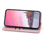 For Xiaomi Redmi 13C 4G / 13C 5G / Poco C65 4G / Poco M6 5G / 13R 5G Case Imprinted Rhombus Pattern PU Leather Mobile Phone Cover