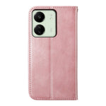 For Xiaomi Redmi 13C 4G / 13C 5G / Poco C65 4G / Poco M6 5G / 13R 5G Case Imprinted Rhombus Pattern PU Leather Mobile Phone Cover