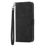 DIERFENG DF-03 För Xiaomi Redmi 13C 4G / 13C 5G / Poco C65 4G / Poco M6 5G / 13R 5G Skal PU-läder Flipkortshållare Smartphone-fodral