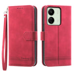 DIERFENG DF-03 För Xiaomi Redmi 13C 4G / 13C 5G / Poco C65 4G / Poco M6 5G / 13R 5G Skal PU-läder Flipkortshållare Smartphone-fodral