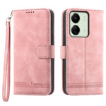DIERFENG DF-03 För Xiaomi Redmi 13C 4G / 13C 5G / Poco C65 4G / Poco M6 5G / 13R 5G Skal PU-läder Flipkortshållare Smartphone-fodral