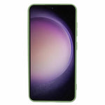 For Samsung Galaxy S24+ Soft Touch Case Fiber Lining TPU Rubberized Phone Cover