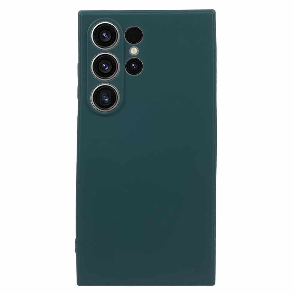Samsung Galaxy S24 Ultra TPU-skal Mjukt fiberfoder Fallskyddande mobilskydd